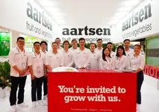 Aartsen Group's full team photo. The company has a large presence in Asia with an office in Hong Kong. The Aartsen Group imports from 700 producers worldwide products